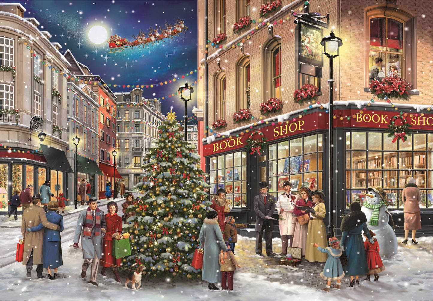 CHRISTMAS STROLL 1000 BRIKKER