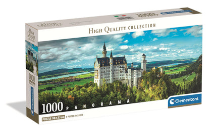 THE NEUSCHWANSTEIN CASTLE  1000 BRIKKER