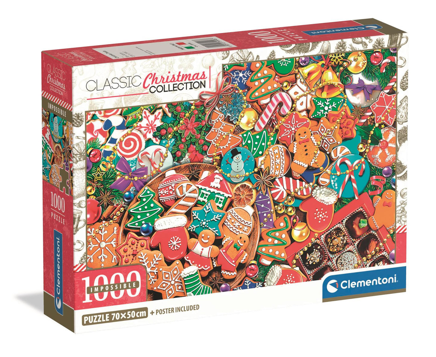 IMPOSSIBLE CHRISTMAS TREATS 1000 BRIKKER