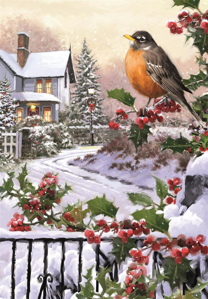 ROBIN AND HOLLY BUSHES 1000 BRIKKER