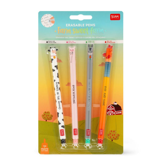 ERASABLE PEN KO, GRIS, ÆSEL OG HANE LEGAMI
