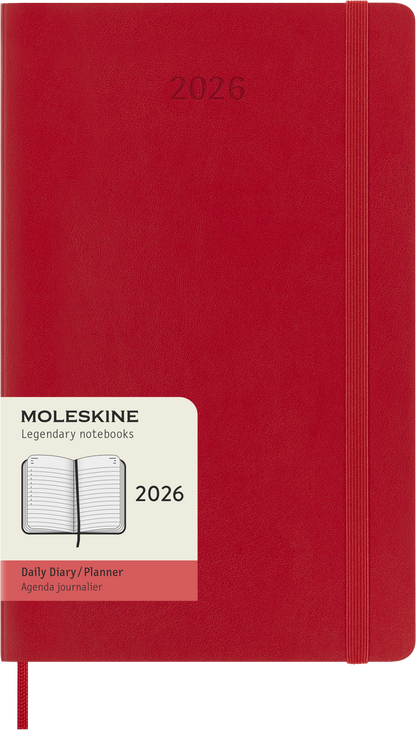 CLASSIC SOFT 12M DAILY LARGE RØD 2026