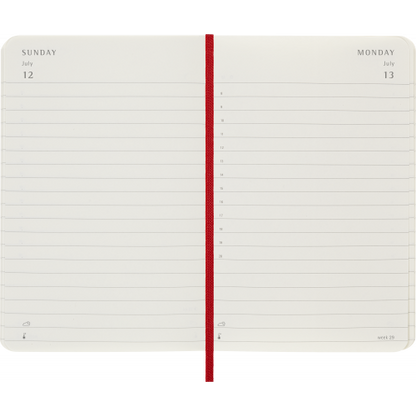 CLASSIC SOFT 12M DAILY POCKET RØD 2026