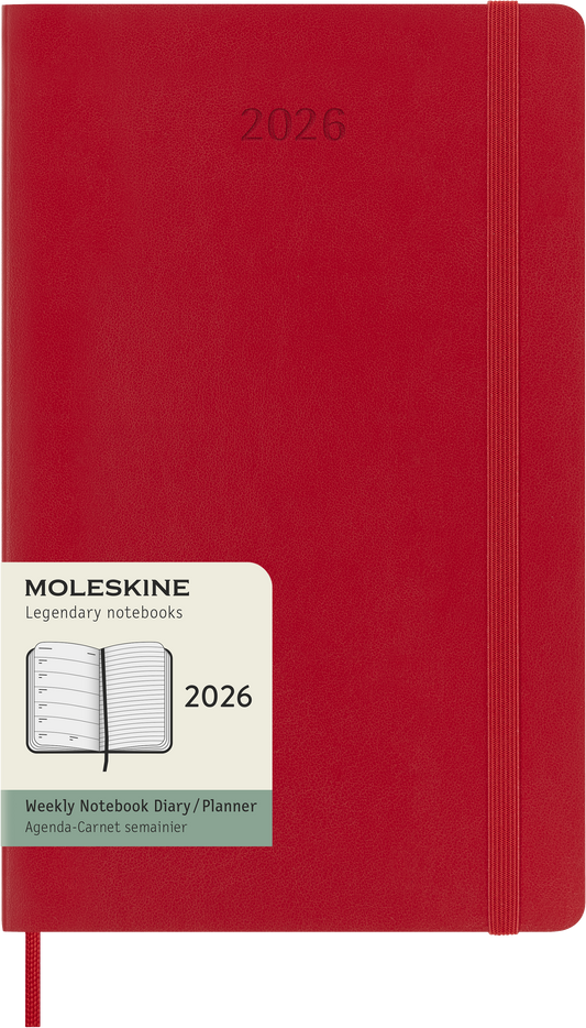 CLASSIC SOFT 12M WEEK NOTE LARGE RØD 2026