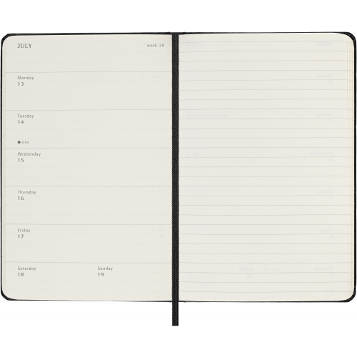 CLASSIC HARD 12M WEEK NOTE POCKET SORT 2026