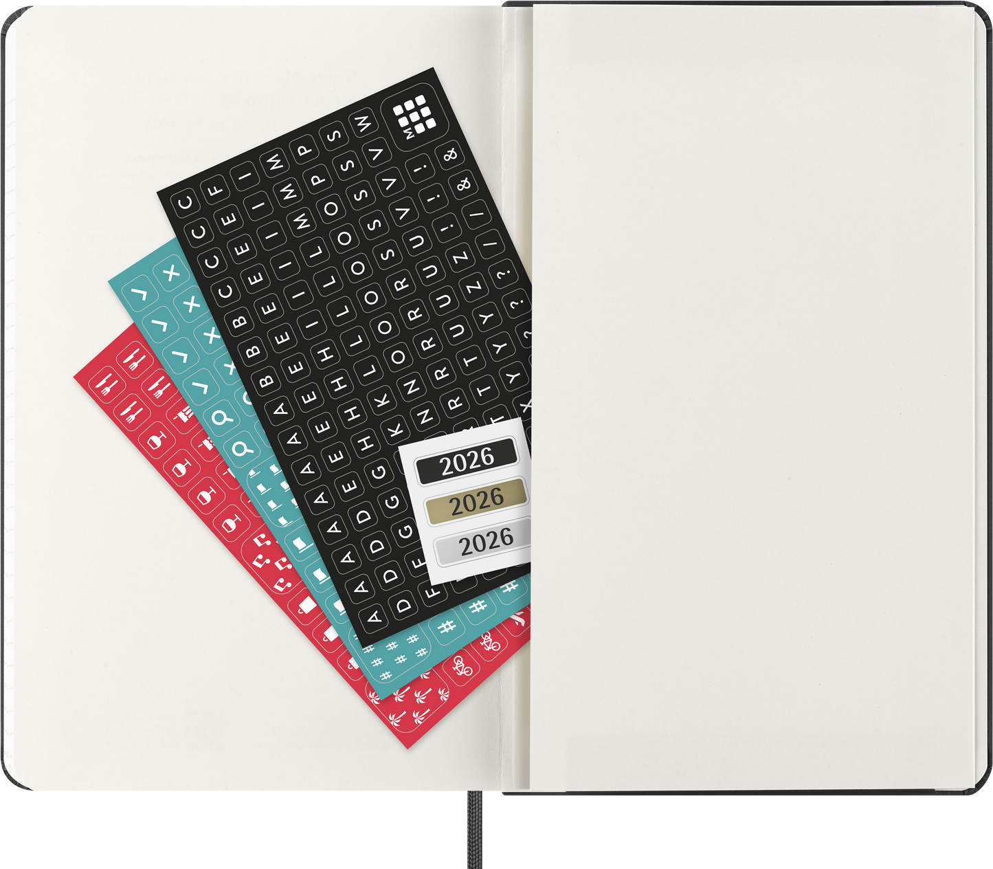 CLASSIC HARD 12M WEEKLY VERTICAL LARGE SORT 2026