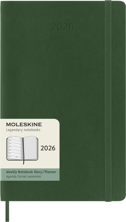 CLASSIC SOFT 12M WEEK NOTE LARGE MYRTLE GREEN 2026