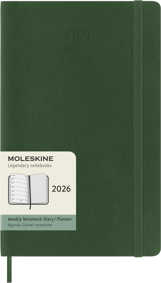 CLASSIC SOFT 12M WEEK NOTE LARGE MYRTLE GREEN 2026