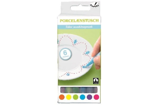 PORCELÆNSTUSCH 6STK. ASS