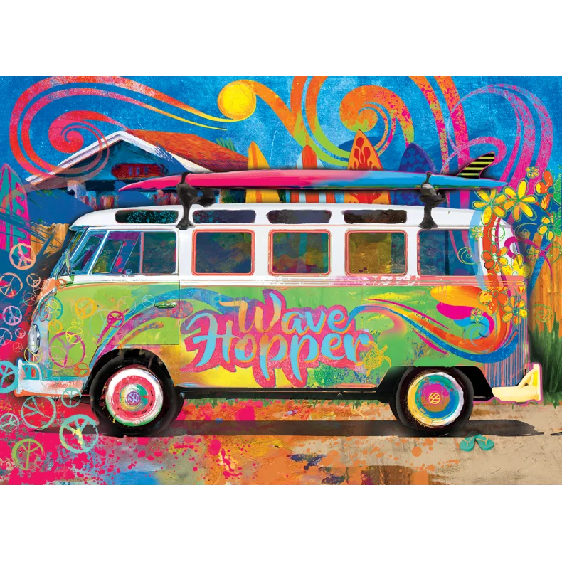 VW BEETLE CAMPING TIN 550 PCS