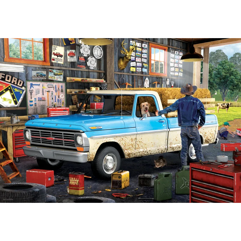 FORD PICKUP TRUCK TIN 550 PCS