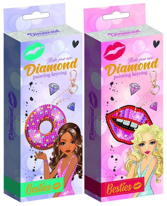 BESTIES DIAMOND PAINTING NØGLERUNG