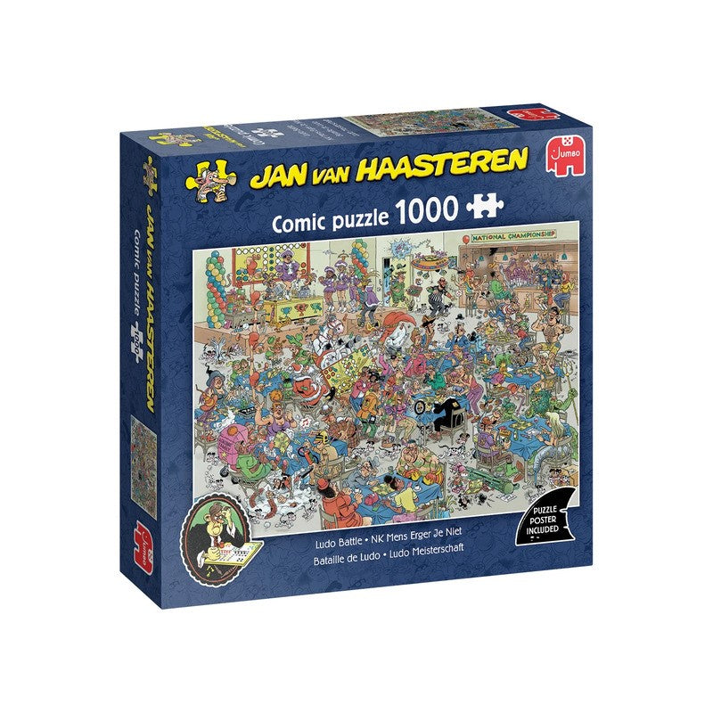 JAN VAN HAASTEREN LUDO BATTLE 1000 BRIKKER