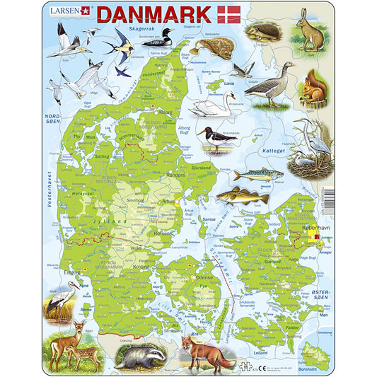 PUSLESPIL DANMARK PAP 66 BRIKKER