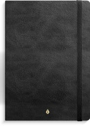 NOTESBOG DELUXE A5 BLANK SORT