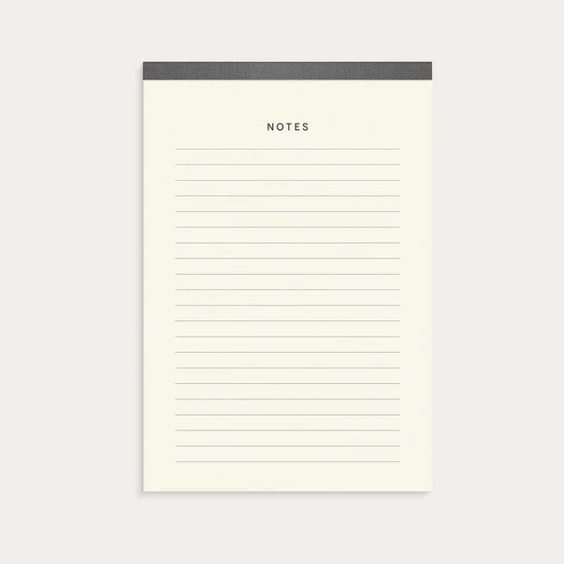 NOTEPAD TEKSTIL GRÅ A5