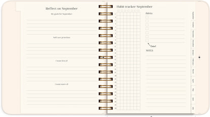 LIFE PLANNER PASTEL FLOWERS 2026/2027