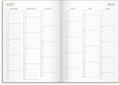 STUDENT PLANNER A5 BEIGE 2026/2027