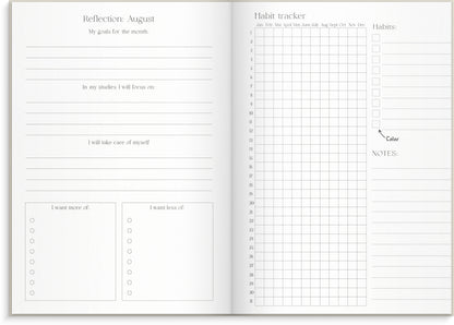 STUDENT PLANNER A5 BEIGE 2026/2027