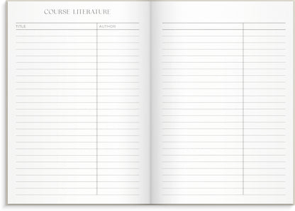 STUDENT PLANNER A5 BEIGE 2026/2027