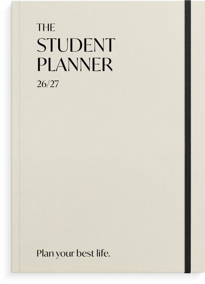 STUDENT PLANNER A5 BEIGE 2026/2027