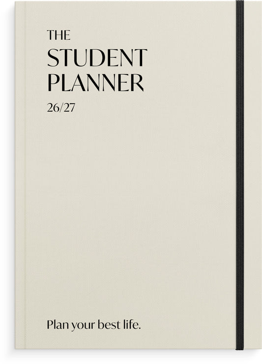 STUDENT PLANNER A5 BEIGE 2026/2027