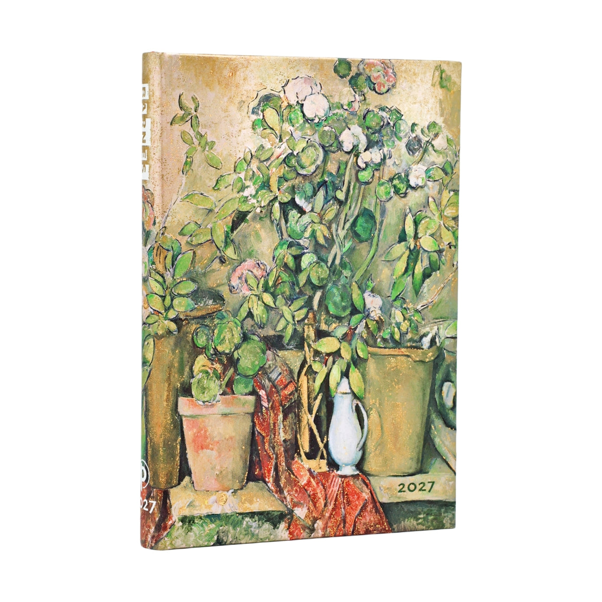 CAL-27 CEZANNE'S TERRACOTTA POTS AND FLOWERS MINI HORI