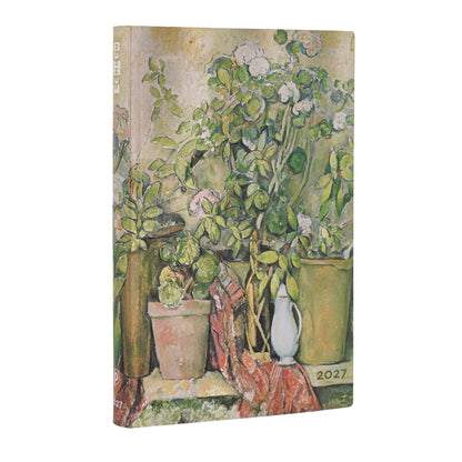 CAL-27 CEZANNES TERRACOTTA POTS AND FLOWERS MIDI DAY