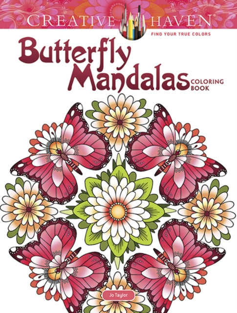 CREATIVE HAVEN BUTTERFLY MANDALAS