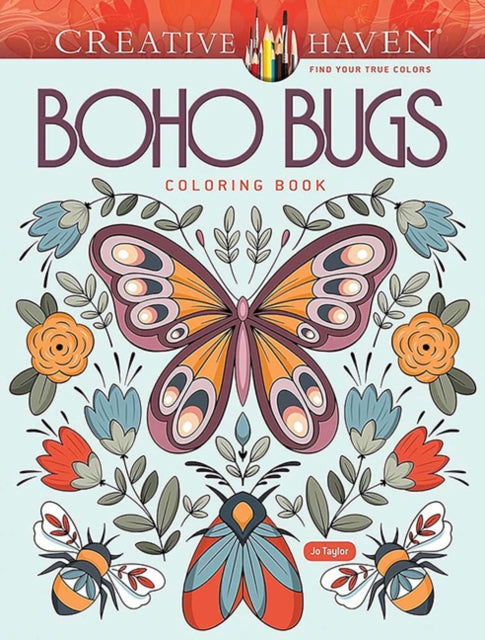 CREATIVE HAVEN BOHO BUGS COLOURING