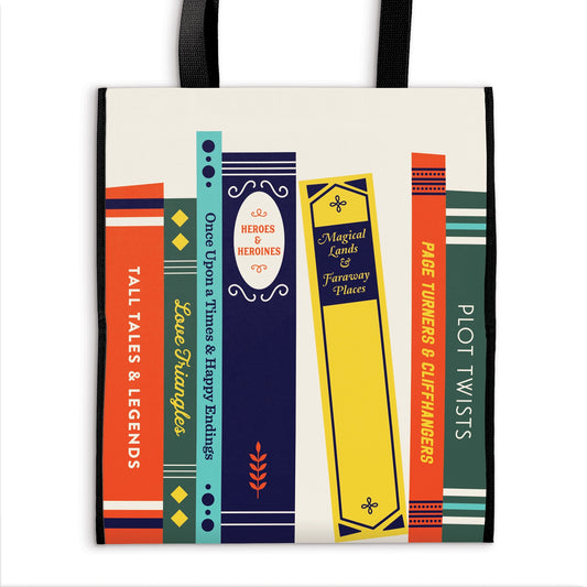 LITERARY TALES REUSEABLE TOTE INDKØBSNET