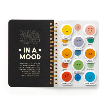 IN A MOOD STICKER BOOK