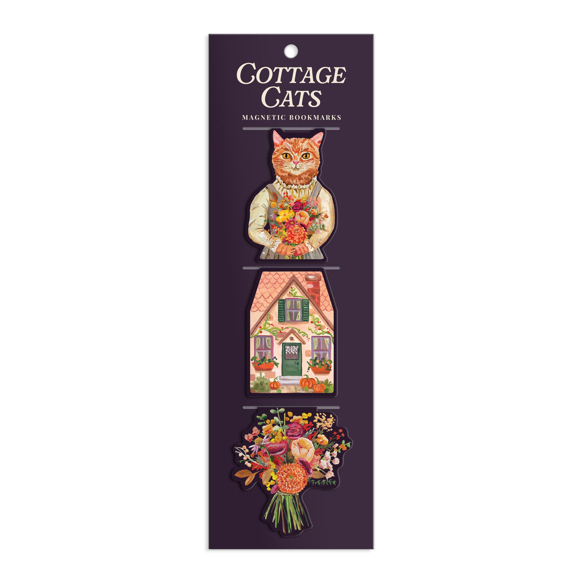 COTTAGE CATS BOOKMARKS