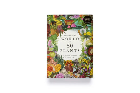 AROUND THE WORLD IN 50 PLANTS 1000 BRIKKER