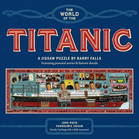 THE WORLD OF TITANIC 1000 BRIKKER