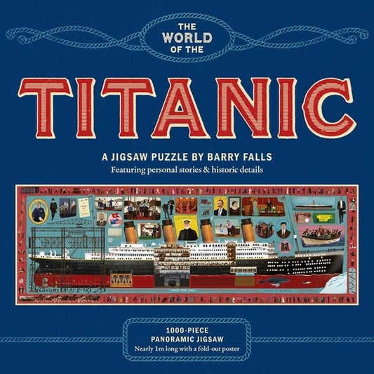THE WORLD OF TITANIC 1000 BRIKKER