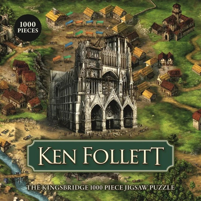 KEN FOLLET - THE KINGSBRIDGE 1000 PIECE JIGSAW PUZZLE