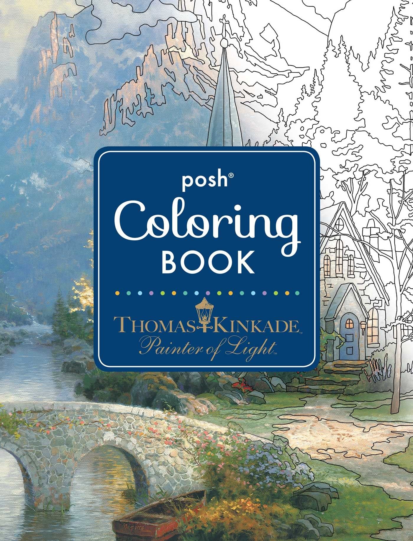 POSH ADULT COLORING BOOK