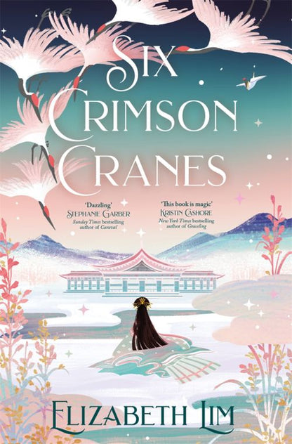 SIX CRIMSON CRANES PB