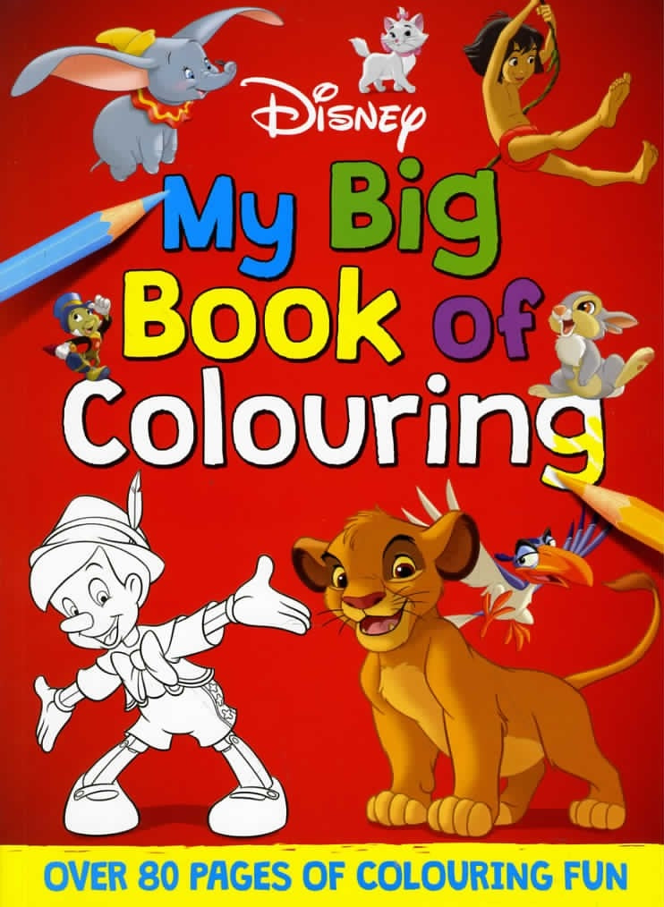 DISNEY MY BIG BOOK OF COLOURING
