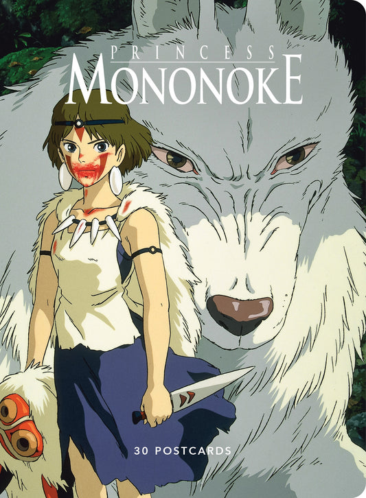 STUDIO GHIBLI PRINCESS MONONOKE: 30 POSTCARDS