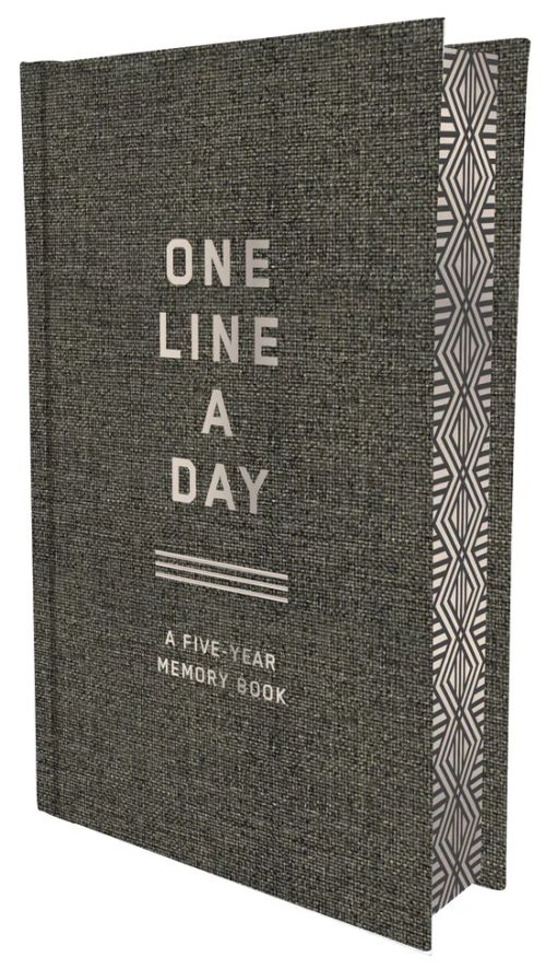 ONELINEADAY CANVAS CHARCOAL