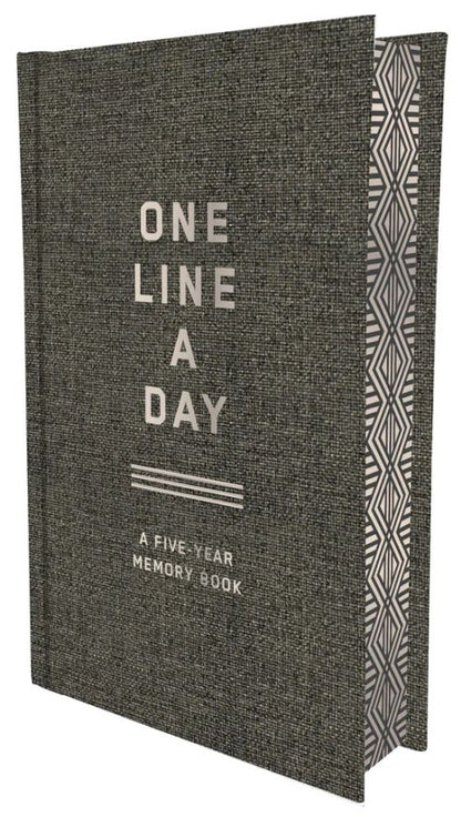 ONELINEADAY CANVAS CHARCOAL