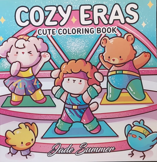COZY ERAS CUTE COLORING BOOK