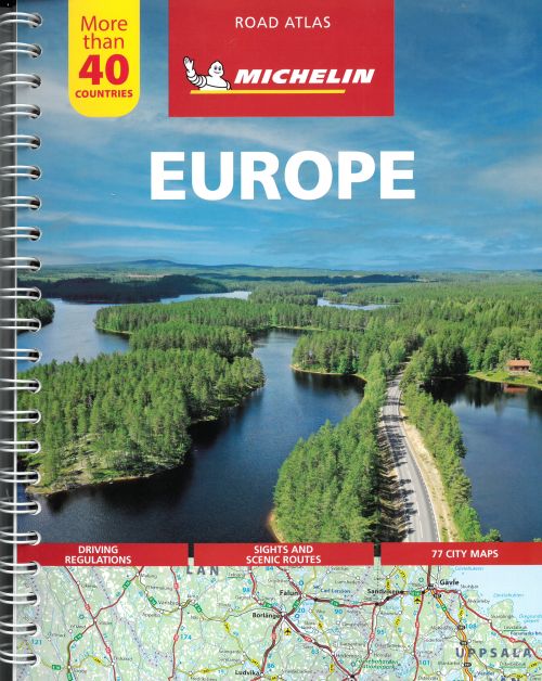 MICHELIN EUROPE ROAD ATLAS 2024