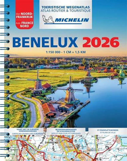 MICHELIN BENELUX 2026 MOTORING ATLAS