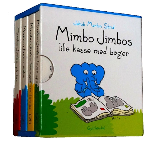 MIMBO JIMBOS LILLE KASSE MED BØGER