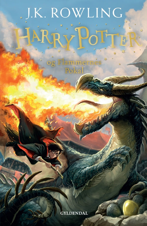 HARRY POTTER 4 - HARRY POTTER OG FLAMMERNES POKAL