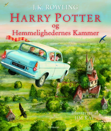 HARRY POTTER OG HEMMELIGHEDERNES KAMMER ILLUSTRERE
