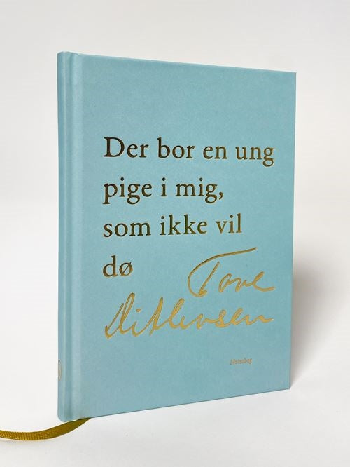 TOVE DITLEVSEN NOTESBOG – LYSEBLÅ